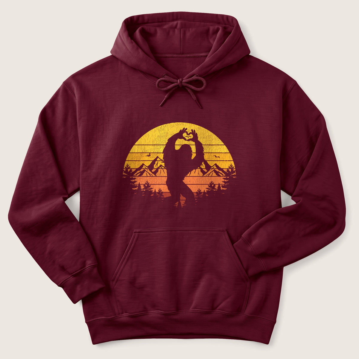 Bigfoot Sunset Hoodie