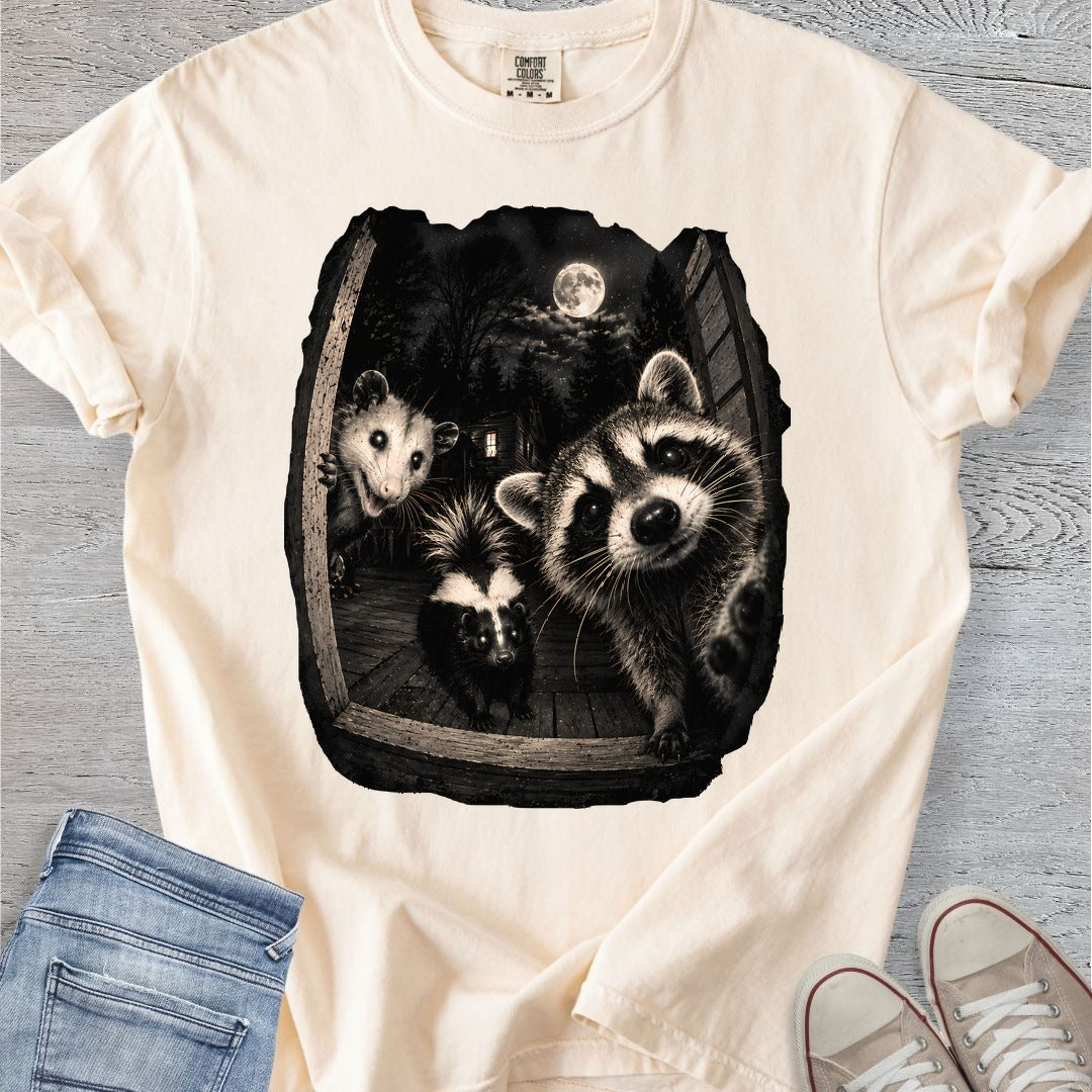 Trailcam Selfie Premium Tee