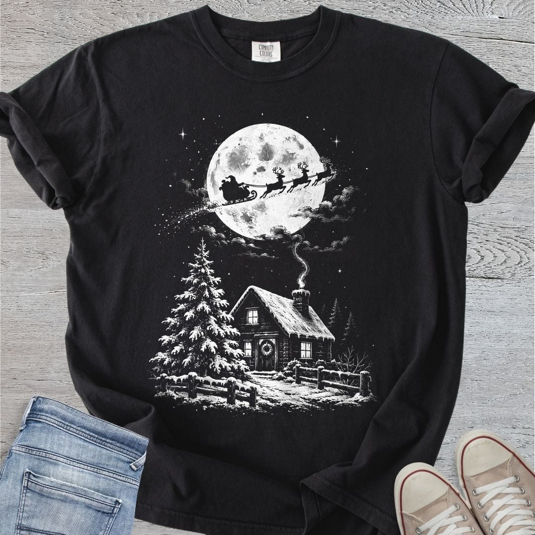 Forest Sleigh Ride Premium Tee