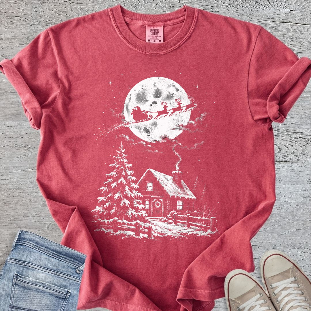 Forest Sleigh Ride Premium Tee