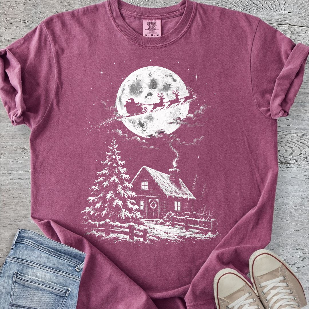 Forest Sleigh Ride Premium Tee