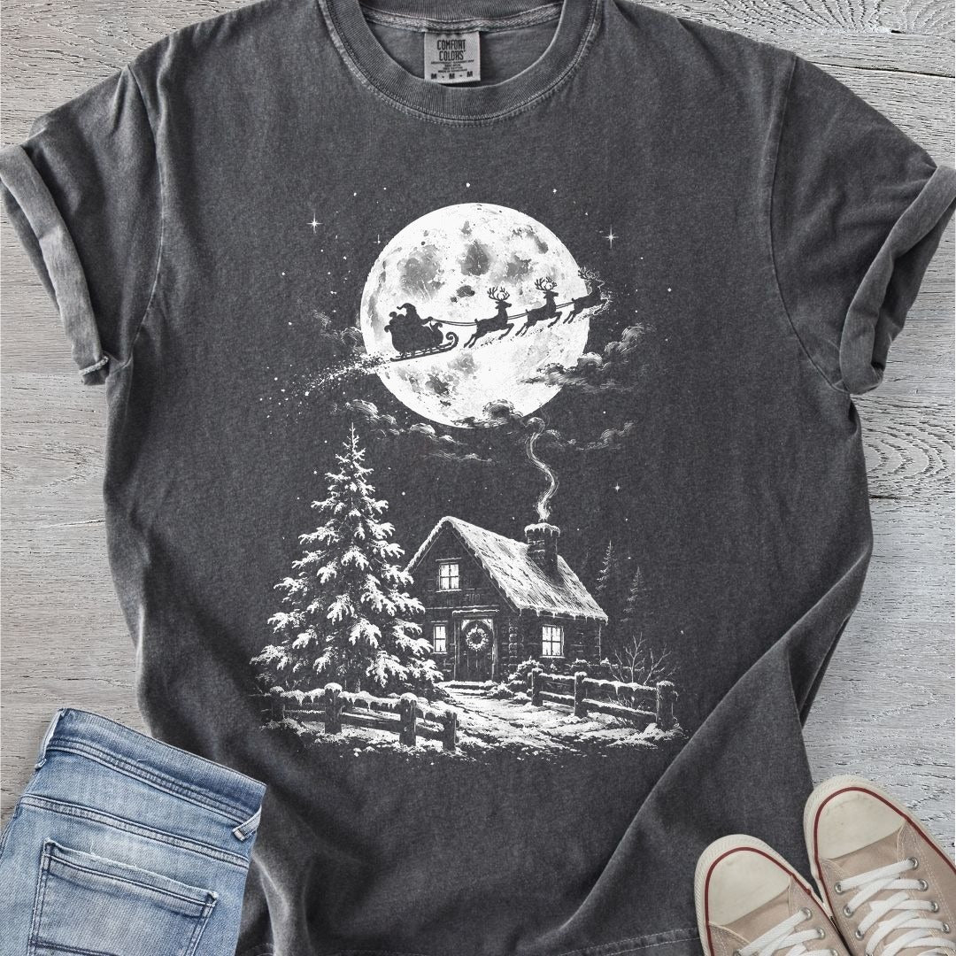 Forest Sleigh Ride Premium Tee
