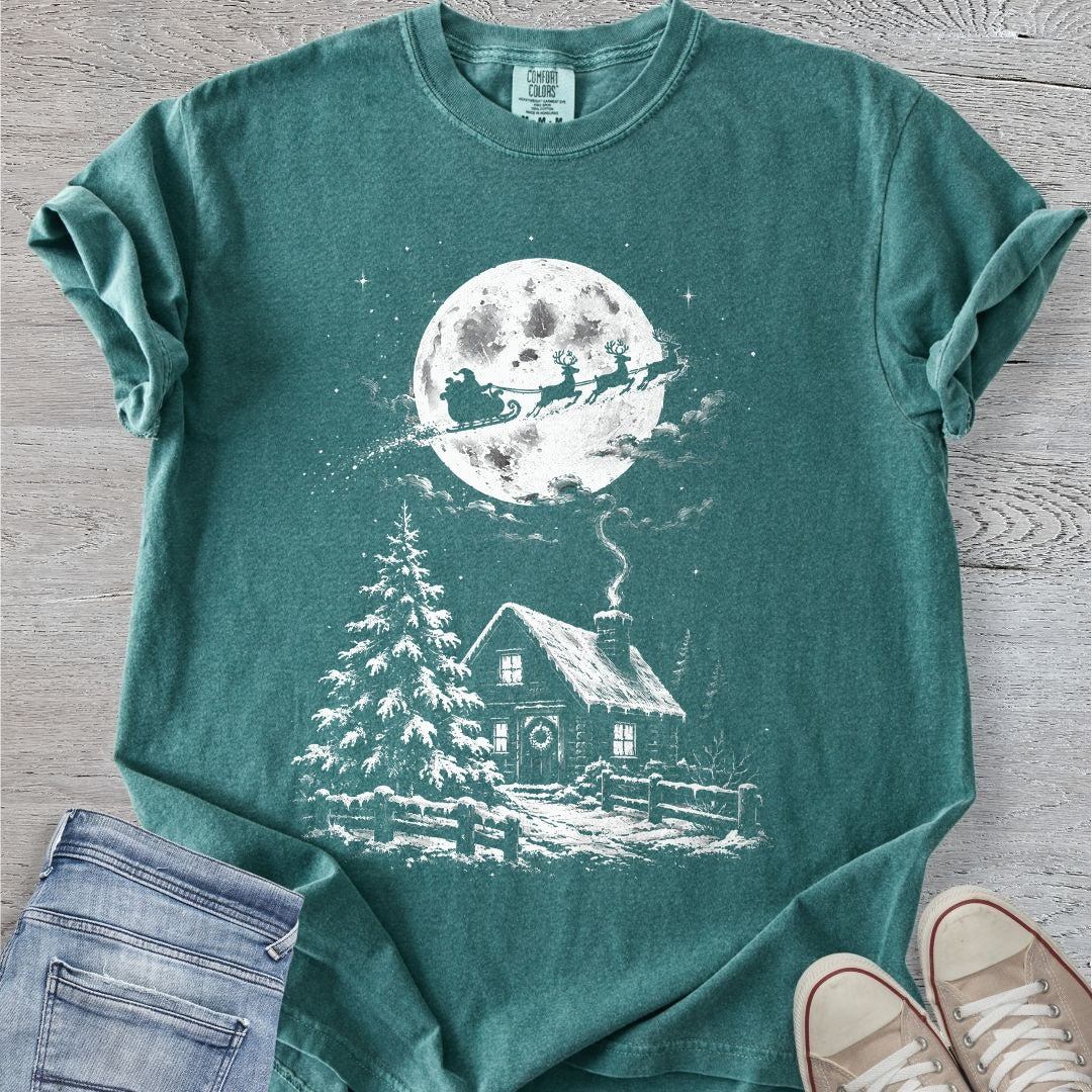 Forest Sleigh Ride Premium Tee