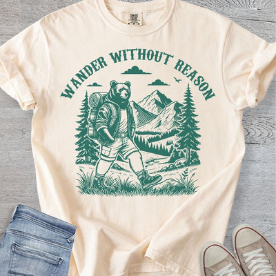 Wander Without Reason Premium Tee