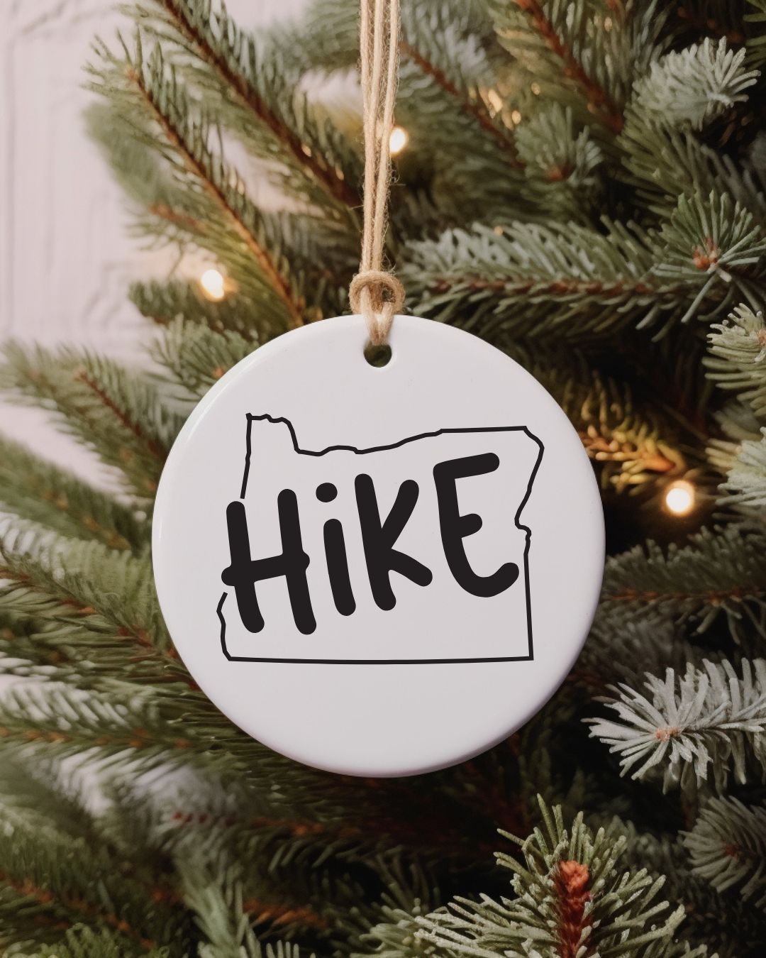 State Hiking Ornaments
