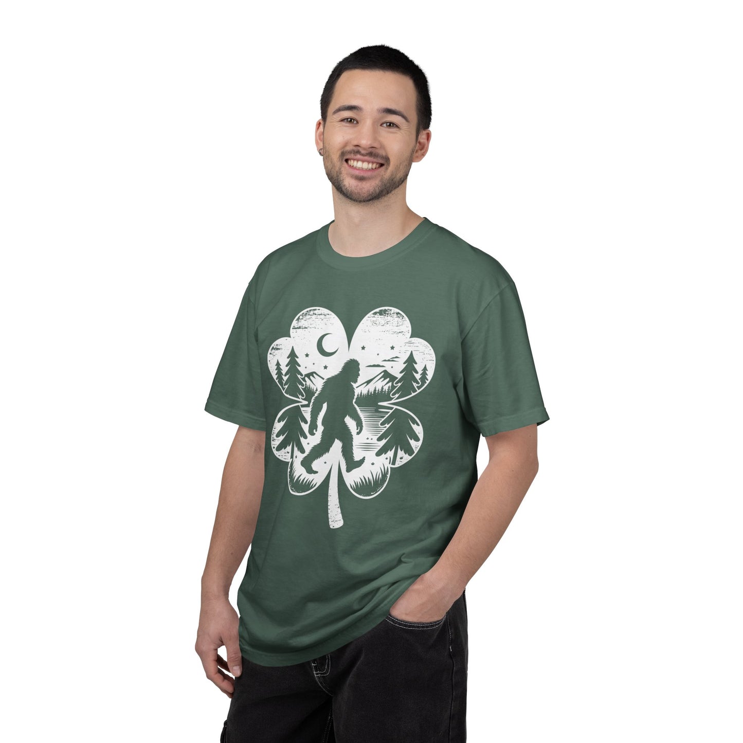 Bigfoot Shamrock Premium Tee