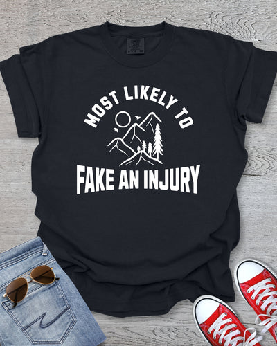 Fakes an Injury Premium Tee