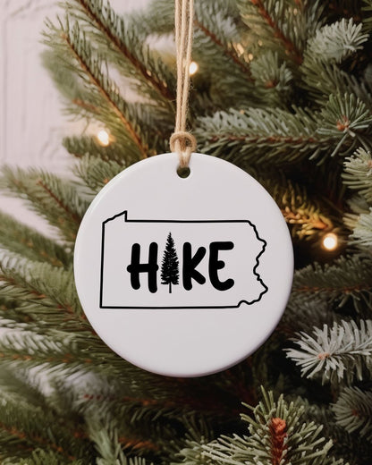 State Hiking Ornaments