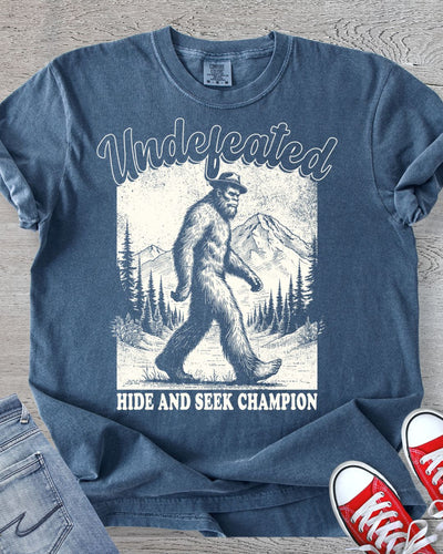 Hide & Seek Champ Bigfoot Tee