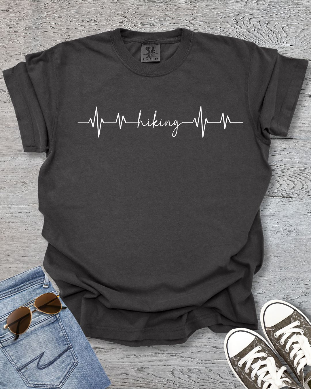 Hiking Heartbeat Premium Tee