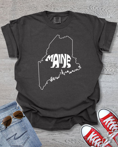 Maine Hiking Premium Tee