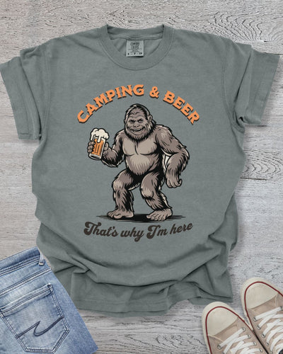 Camping & Beer Premium Tee