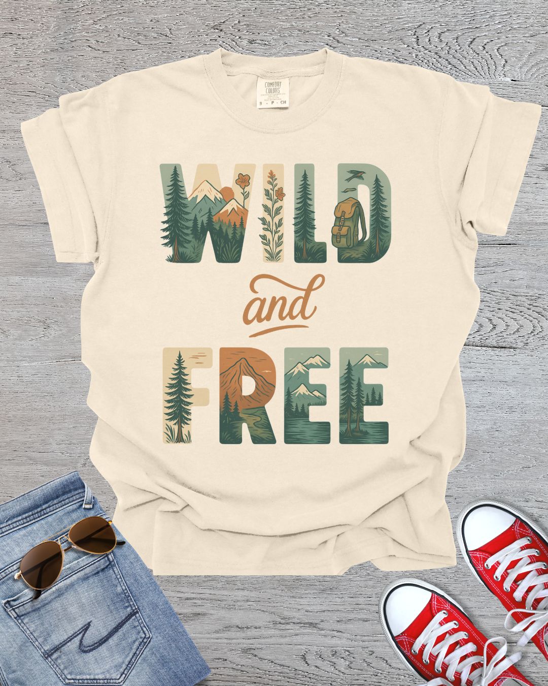 Wild & Free Premium Tee