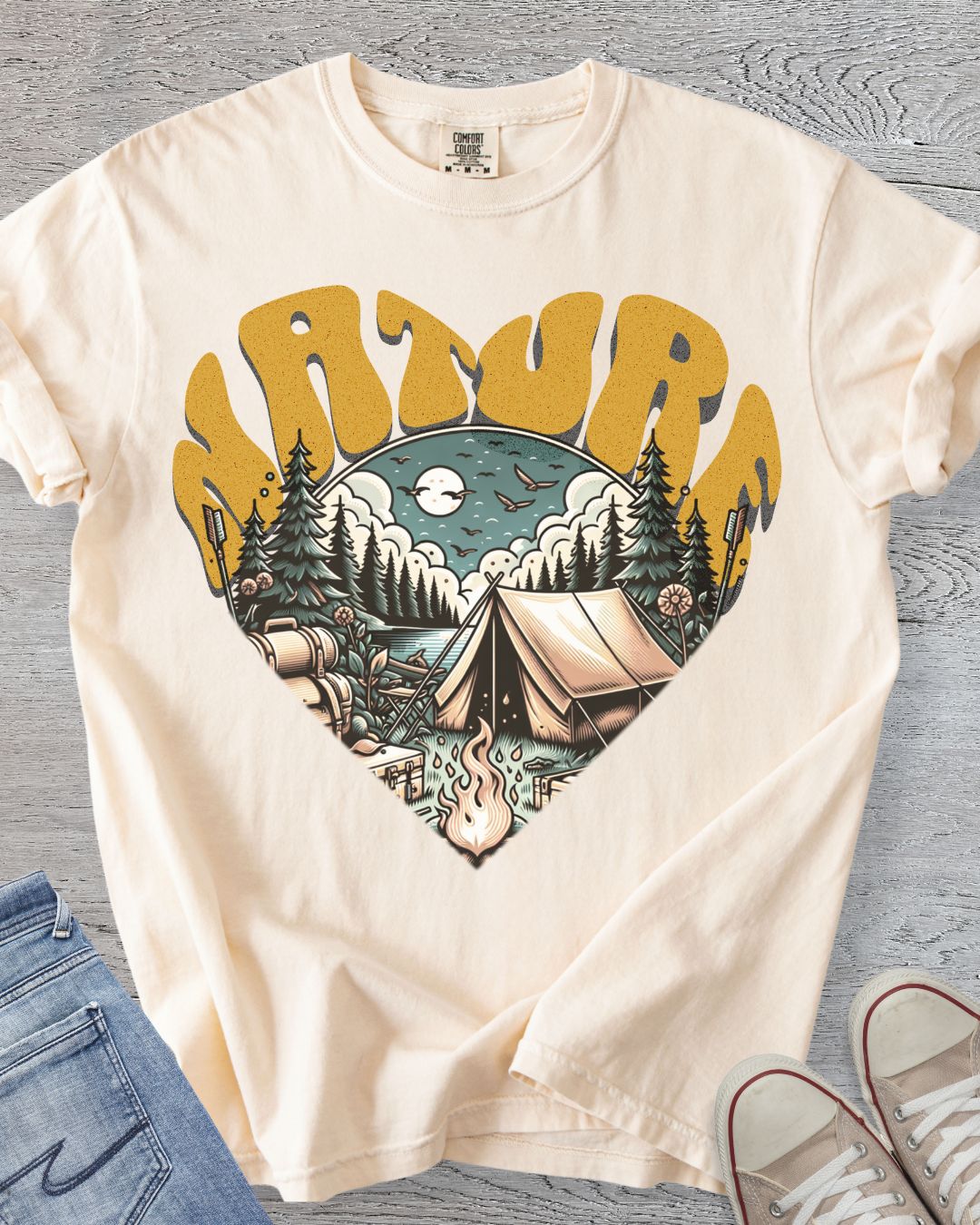 Retro Nature Lover Premium Tee