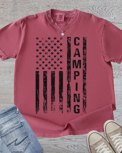 Camping Flag Premium Tee