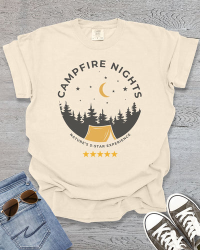 Campfire Nights Premium Tee