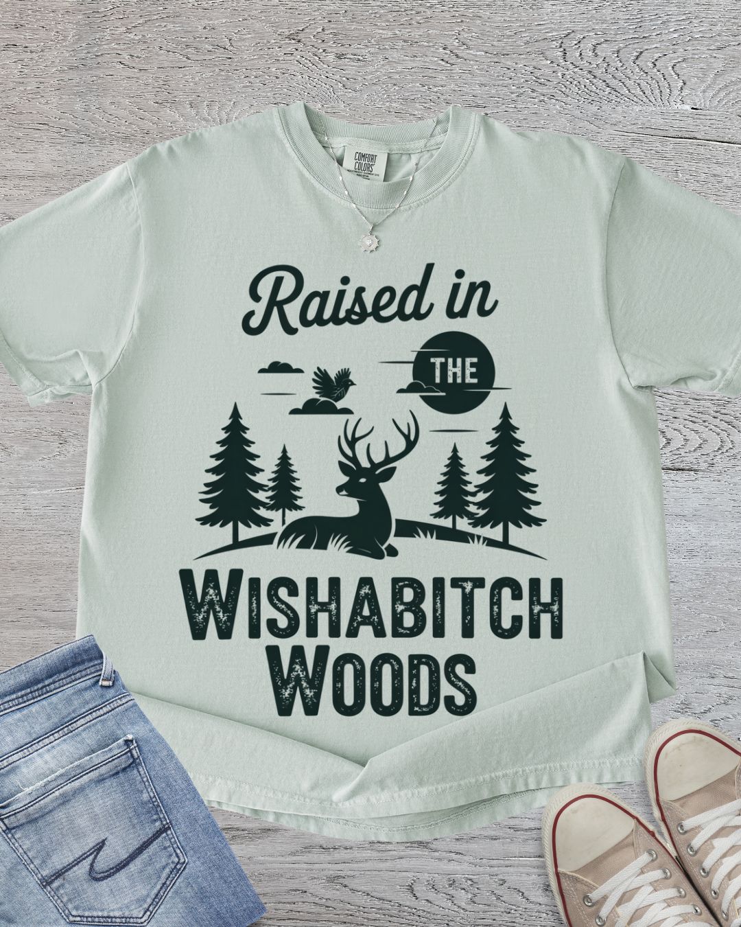 Raised in the Woods Premium Tee
