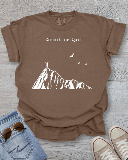 Commit or Quit Premium Tee
