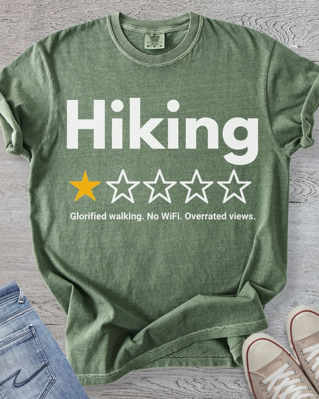 Hiking One Star Premium Tee