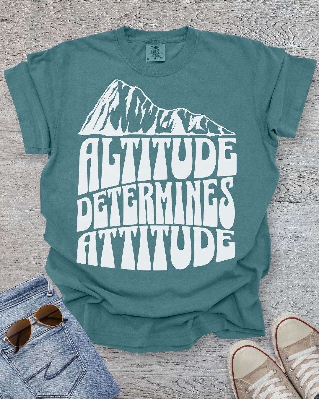 Altitude Determines Attitude Premium Tee