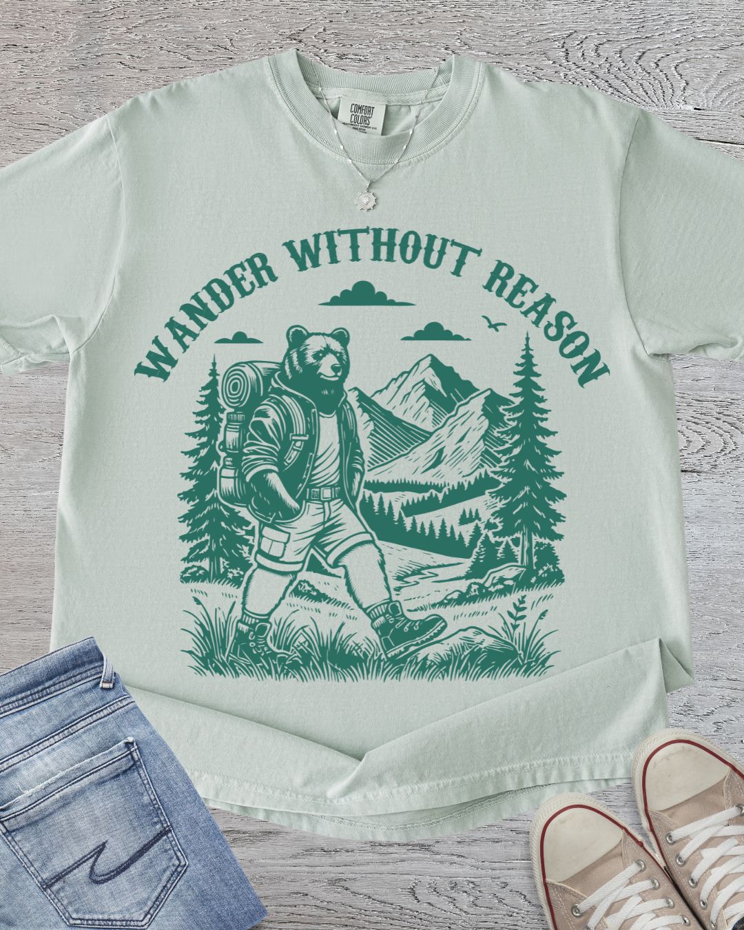 Wander Without Reason Premium Tee