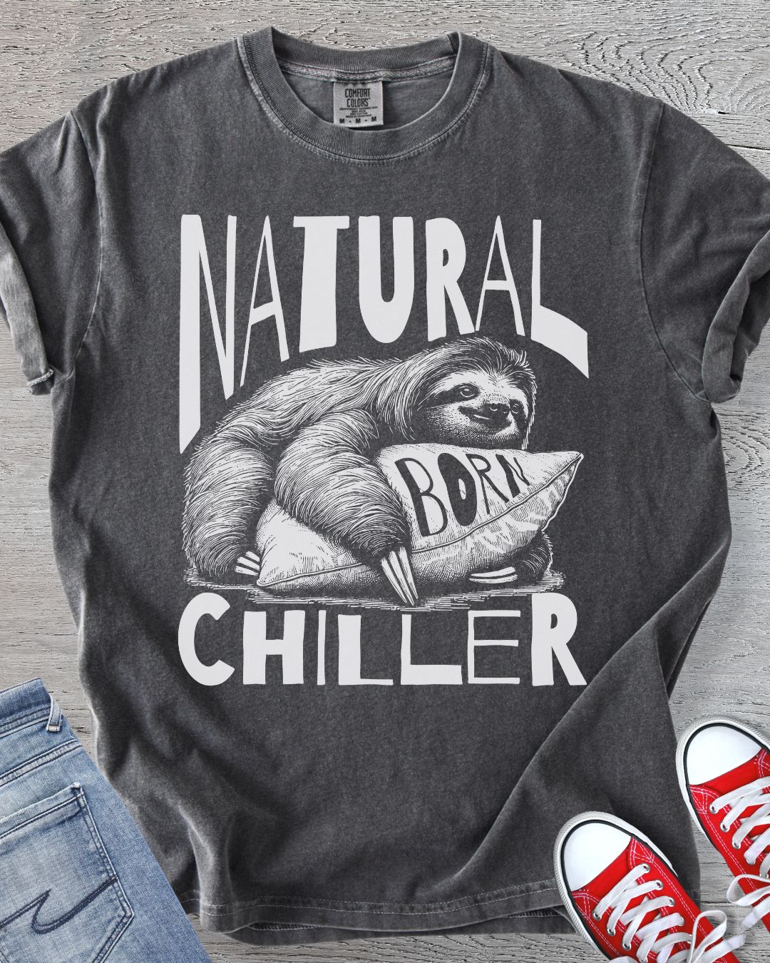 Sloth - Natural Born Chiller Tee