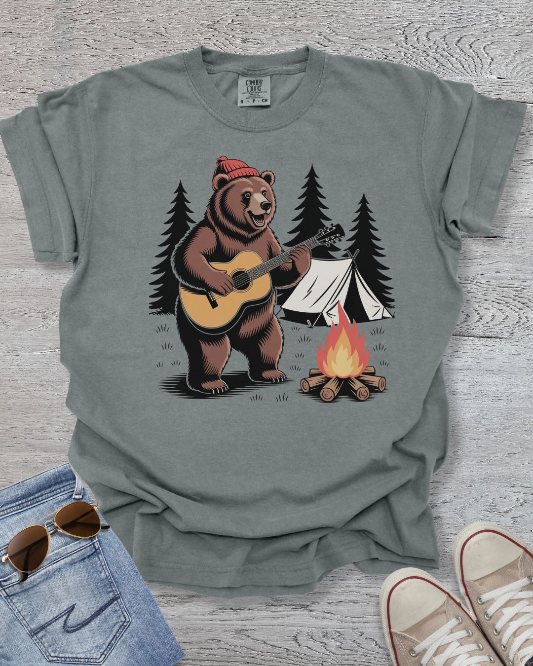 Guitar Bear Premium Tee