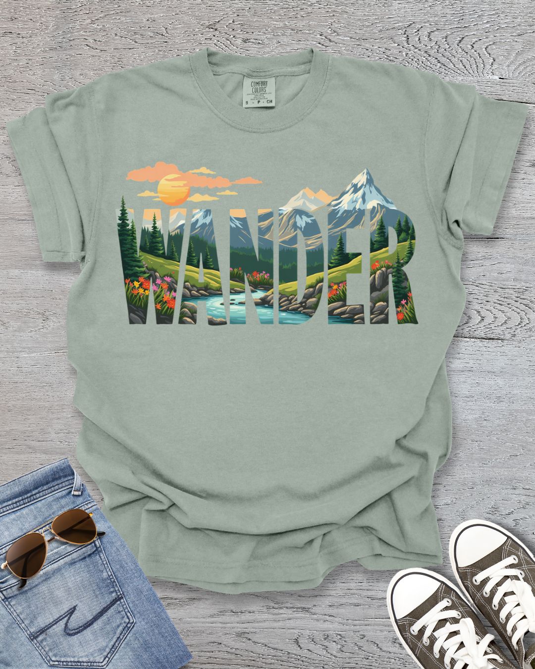 Wander Hiking Premium Tee