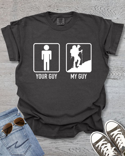 My Guy Climbs Mountains Premium Tee