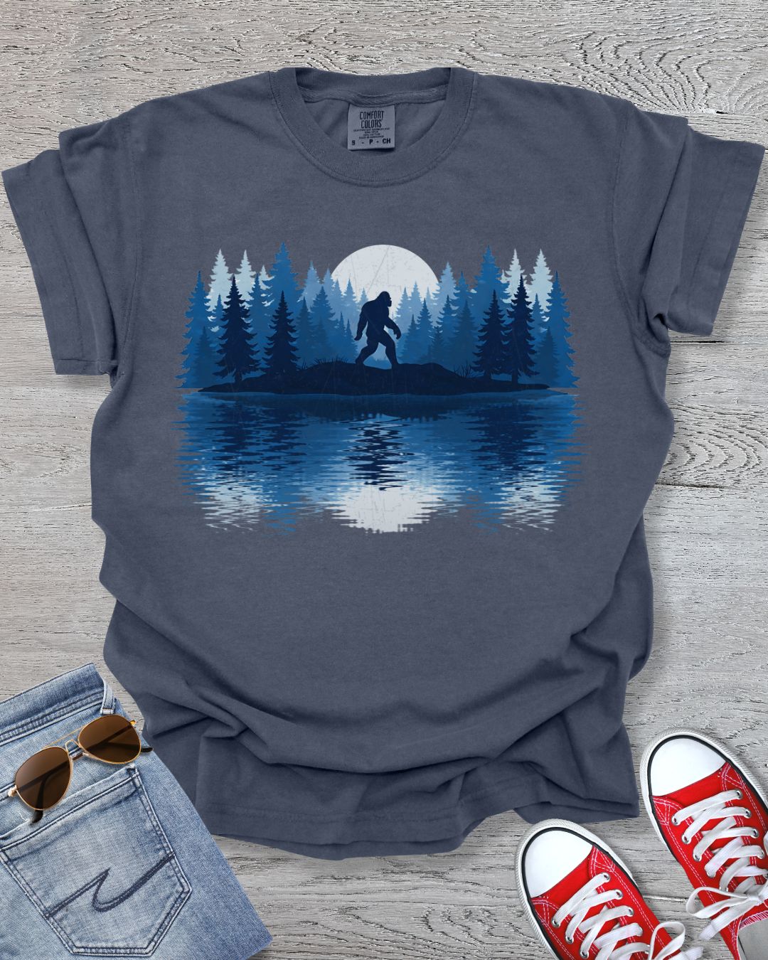 Bigfoot Nightscape Premium Tee