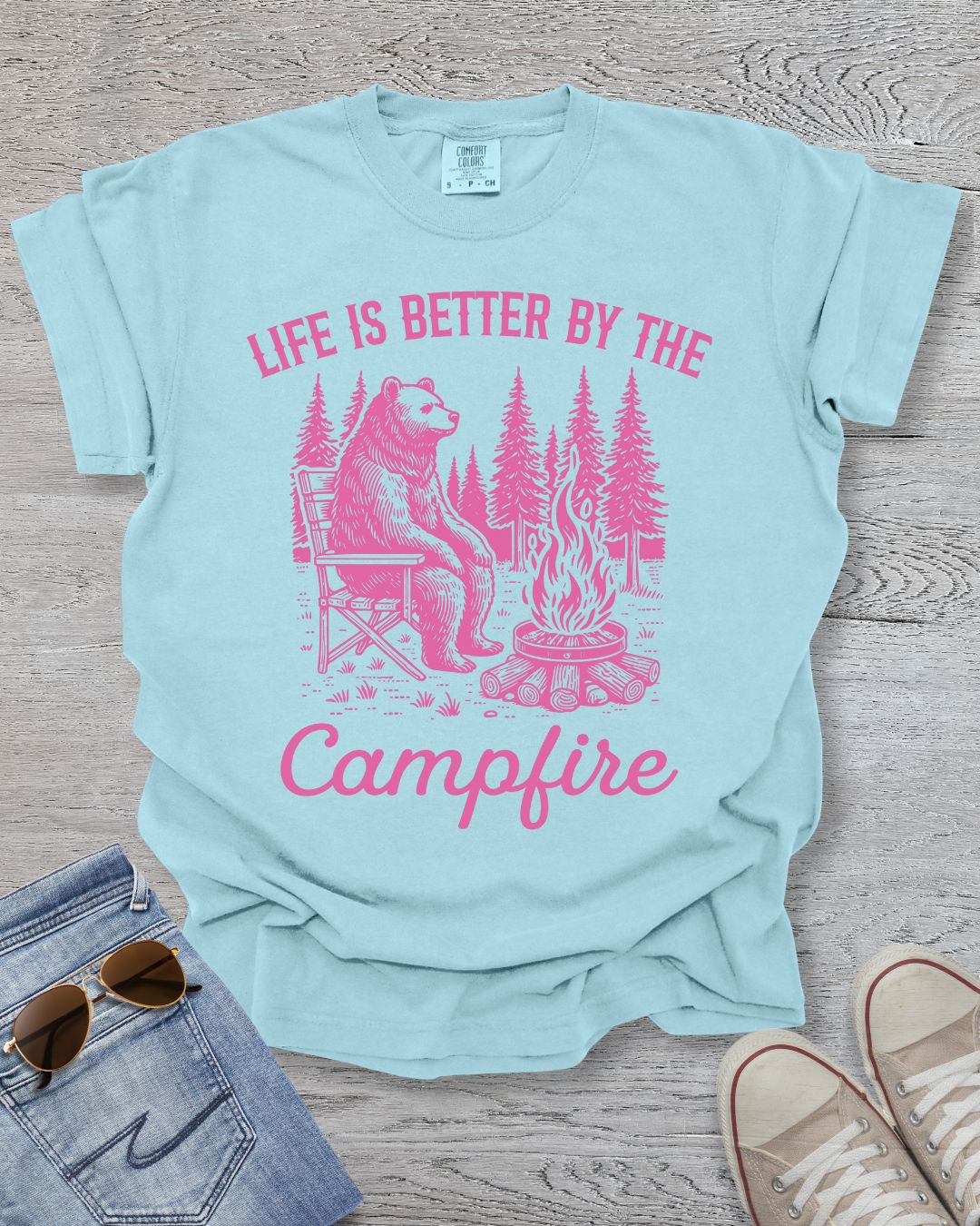 Better by the Campfire Premium Tee