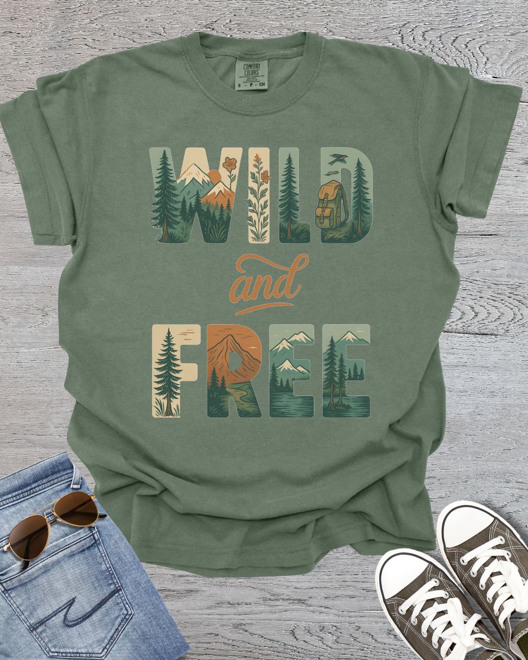 Wild & Free Premium Tee