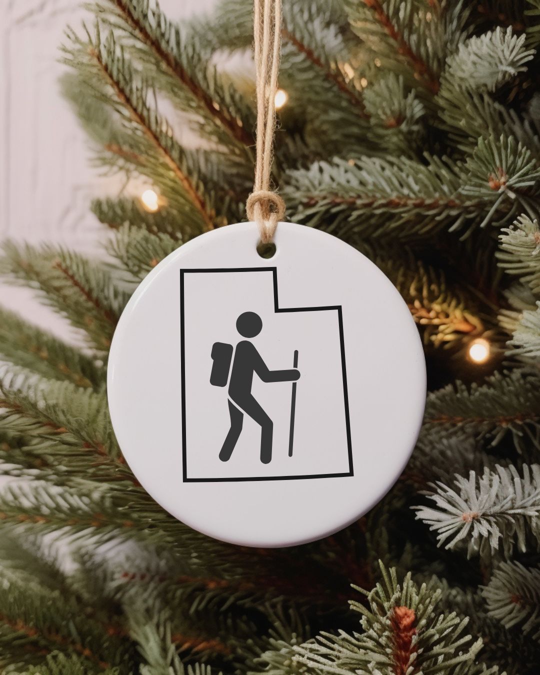 State Hiking Ornaments