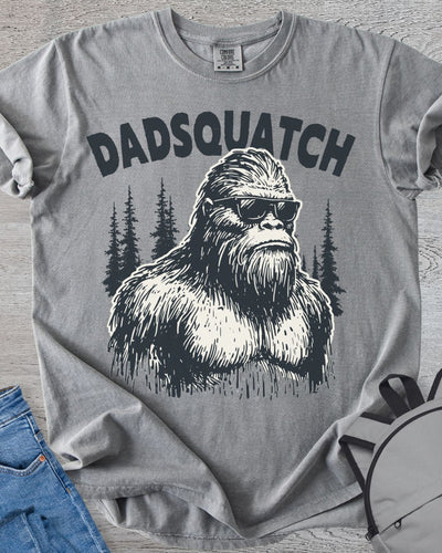 Dadsquatch Bigfoot Tee