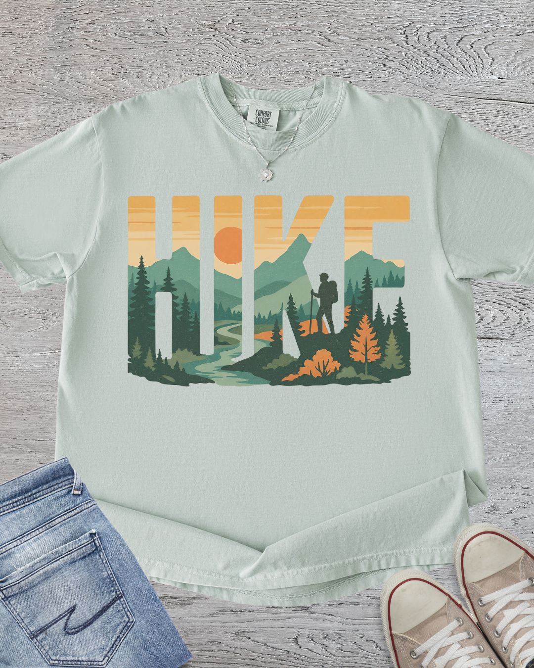 Golden Hour Hike Premium Tee