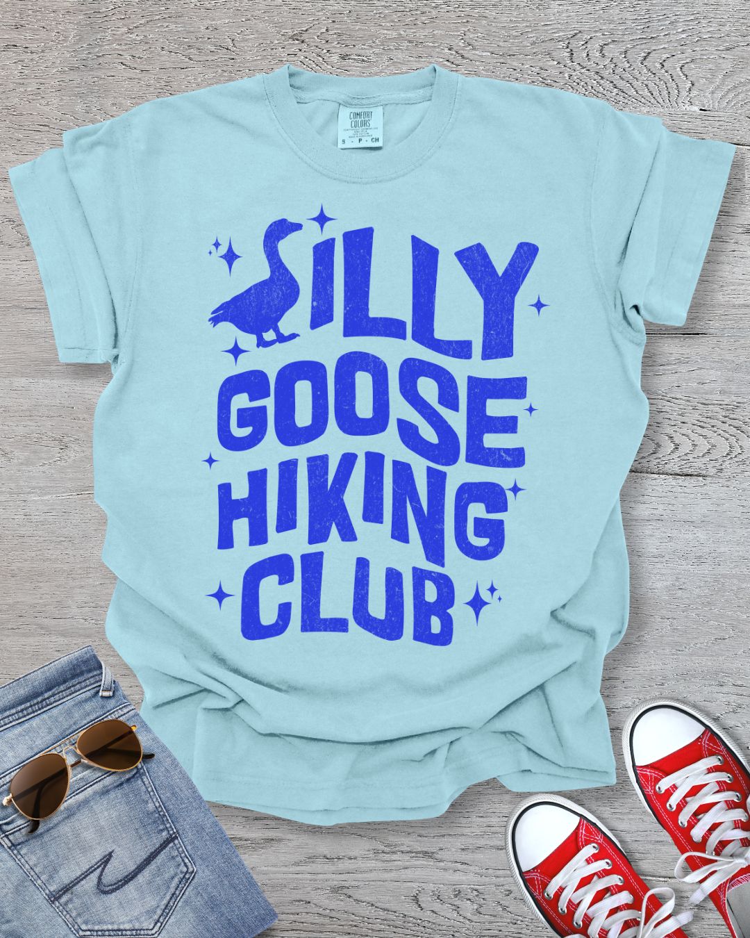 Silly Goose Hiking Club Premium Tee