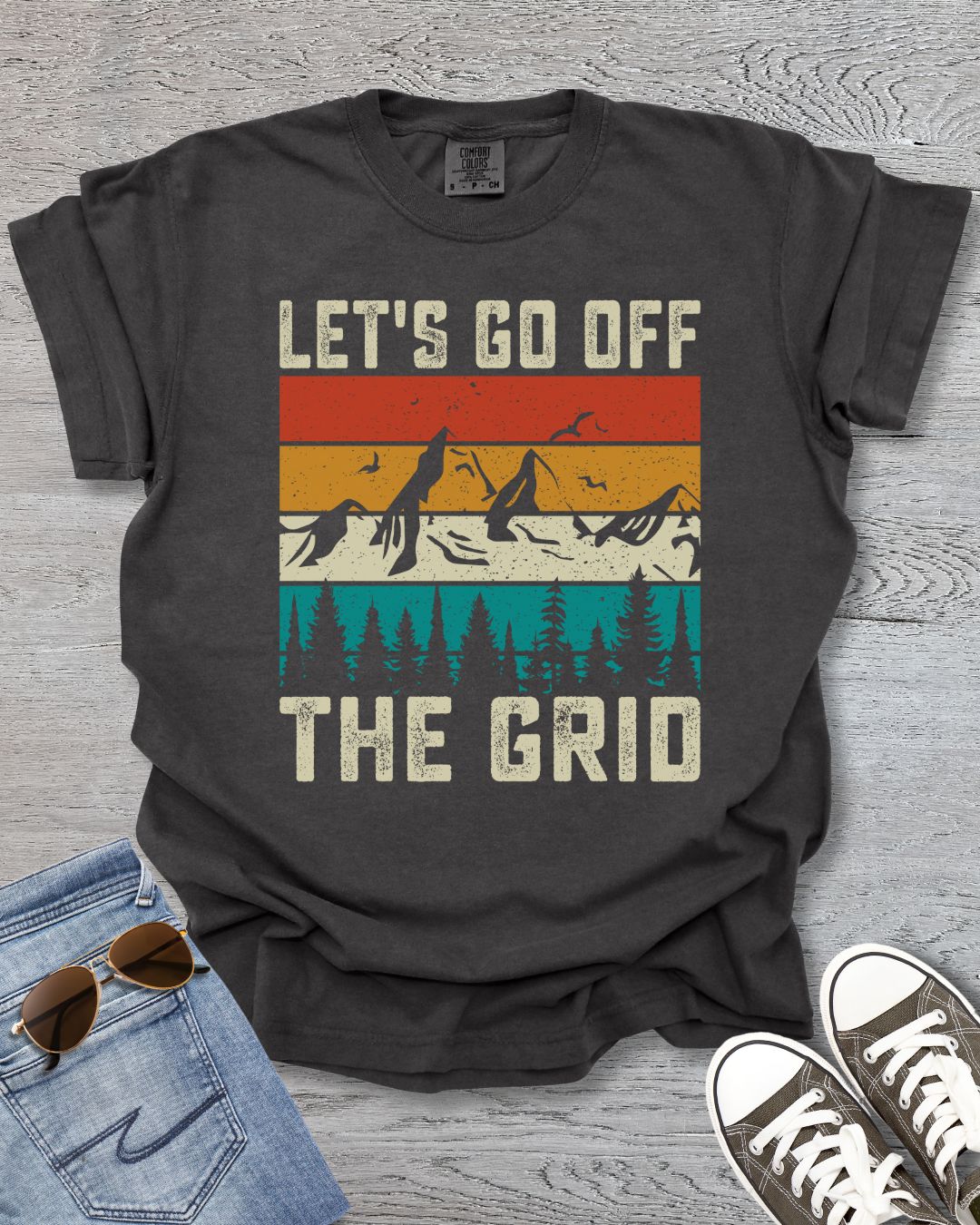 Let's Go Off the Grid Premium Tee