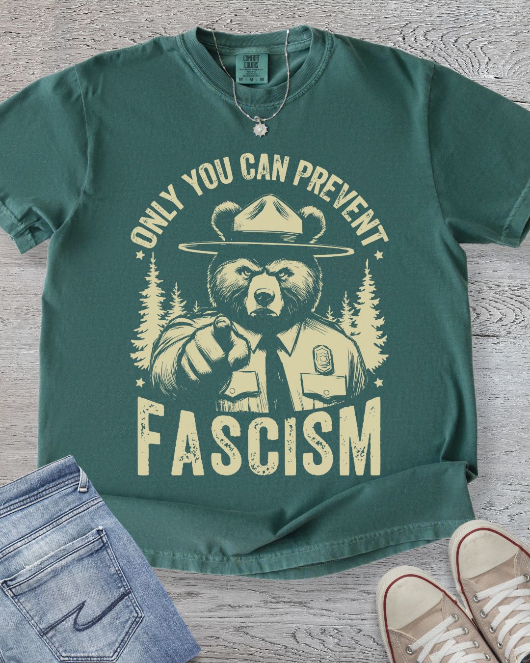 Only You Can Prevent Facsism Premium Tee