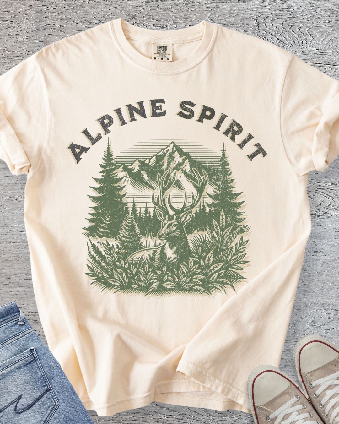 Alpine Spirit Deer Premium Tee