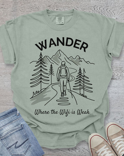 Where WiFi is Weak Premium Tee