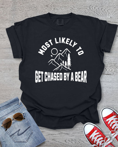 Gets Chased by a Bear Premium Tee