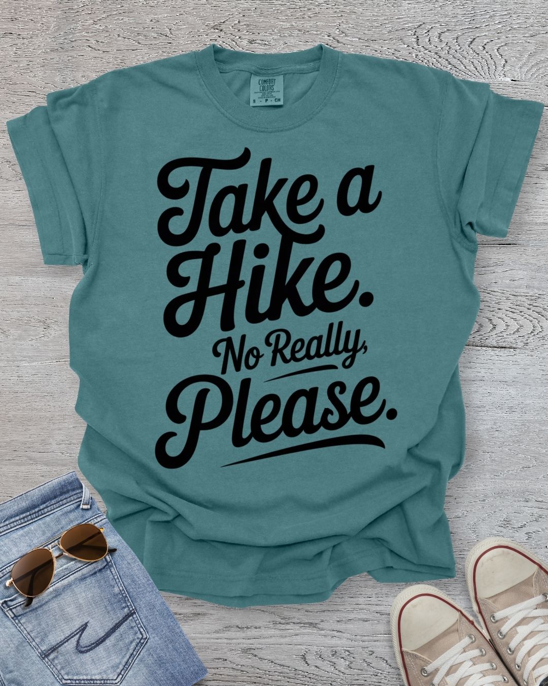 Take a Hike, Please Premium Tee