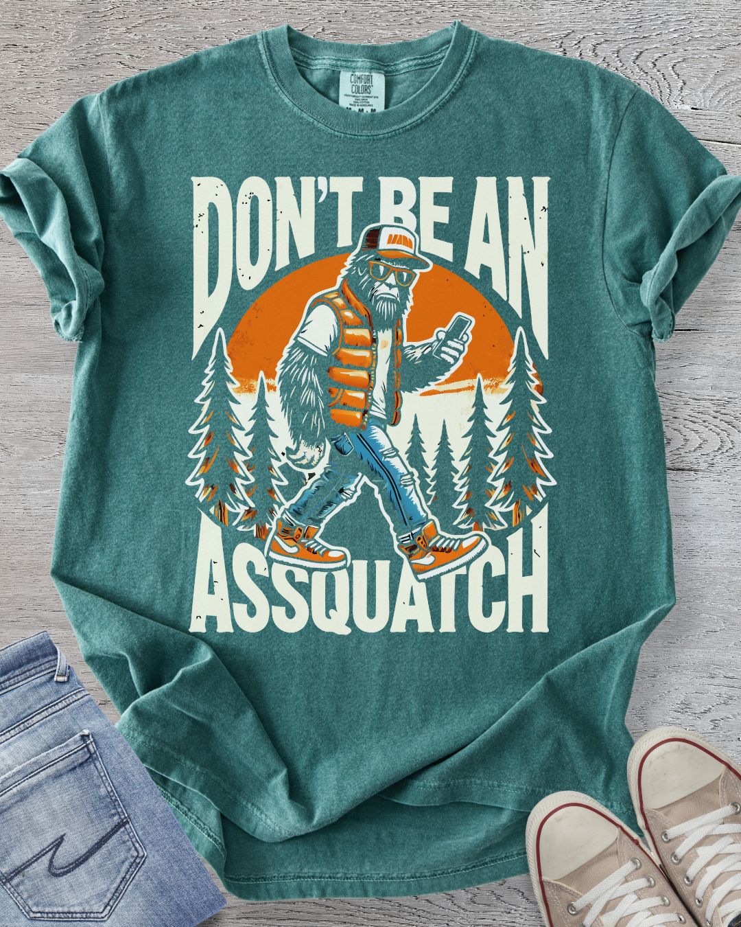 Funny Assquatch Premium Tee