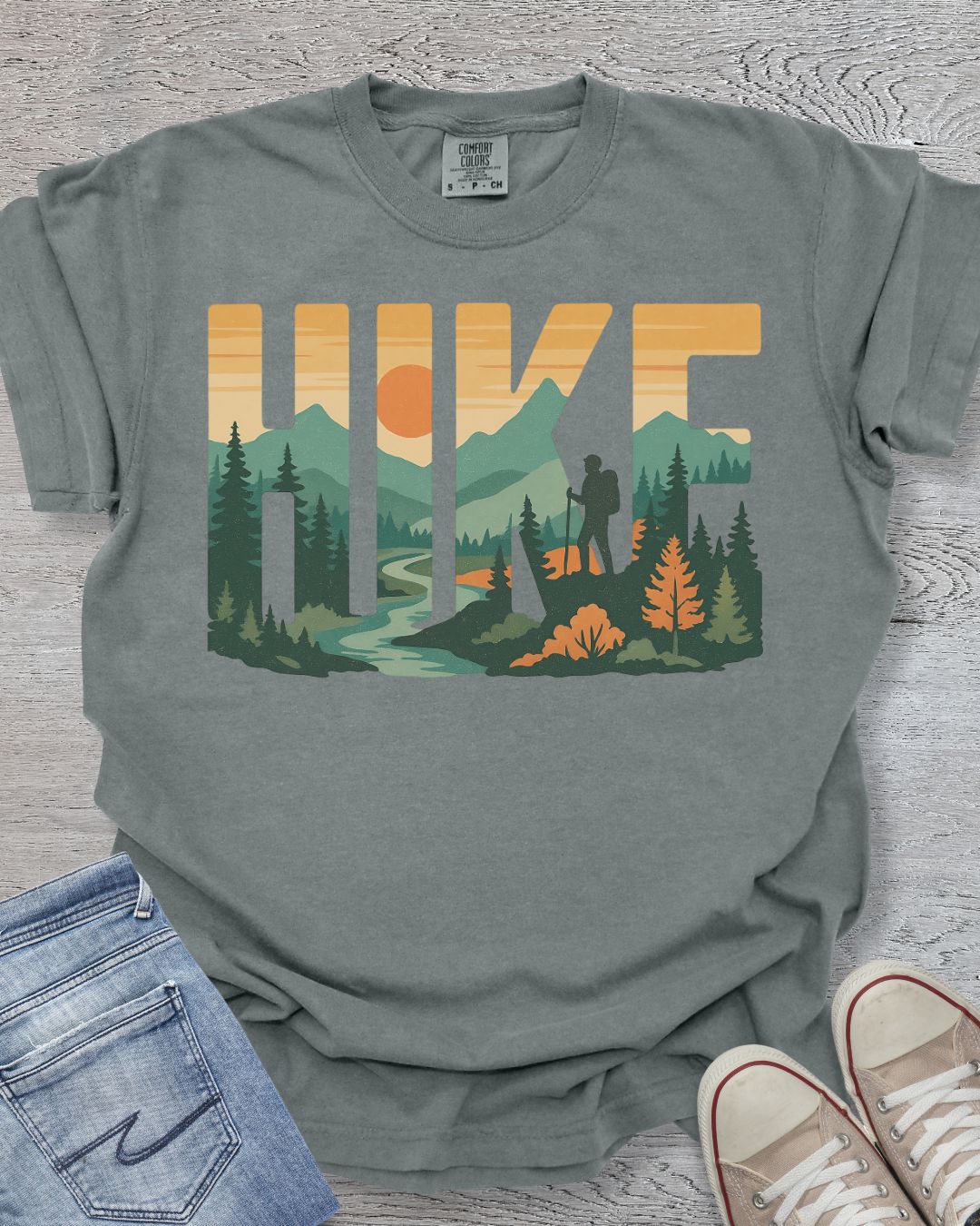 Golden Hour Hike Premium Tee
