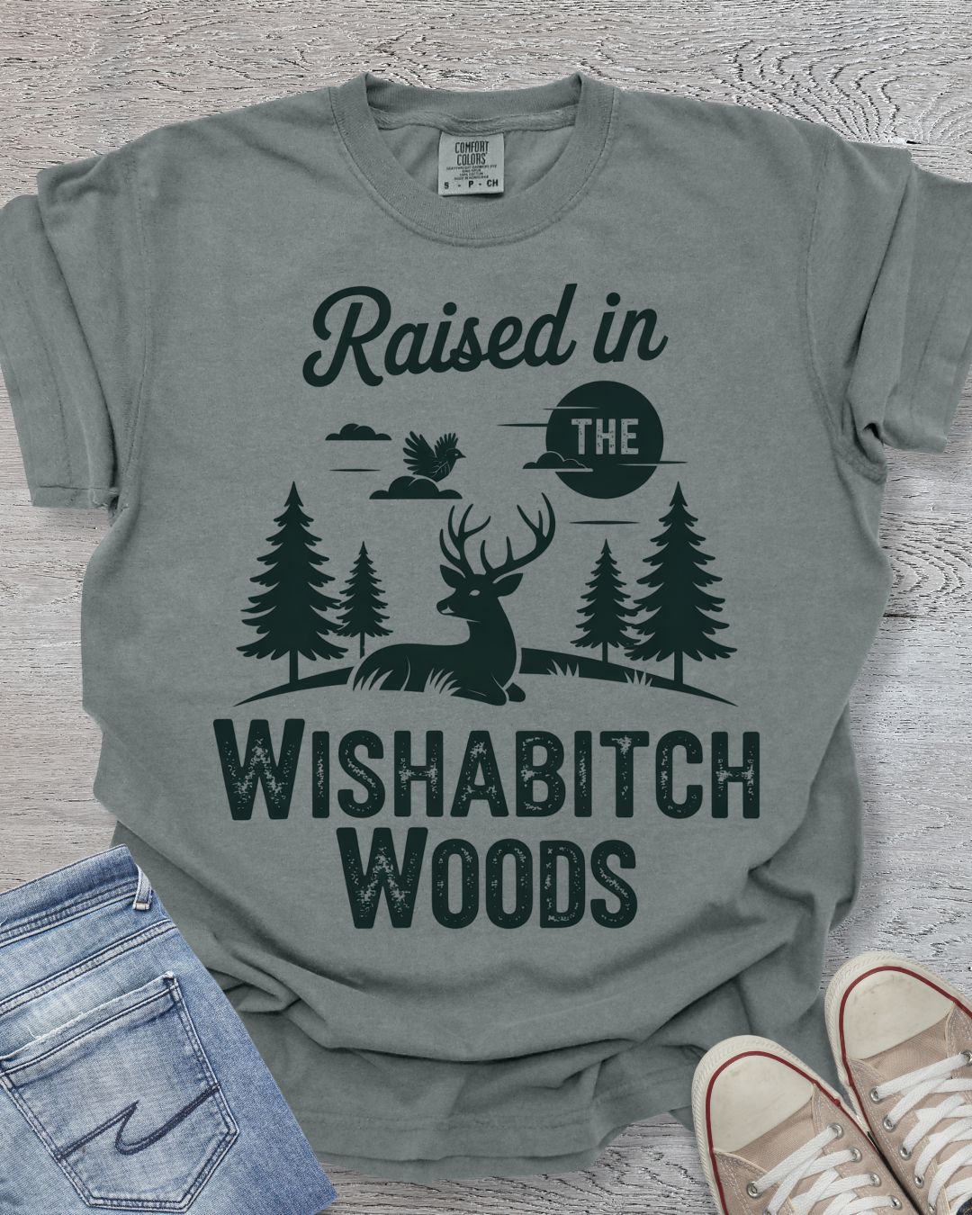 Raised in the Woods Premium Tee