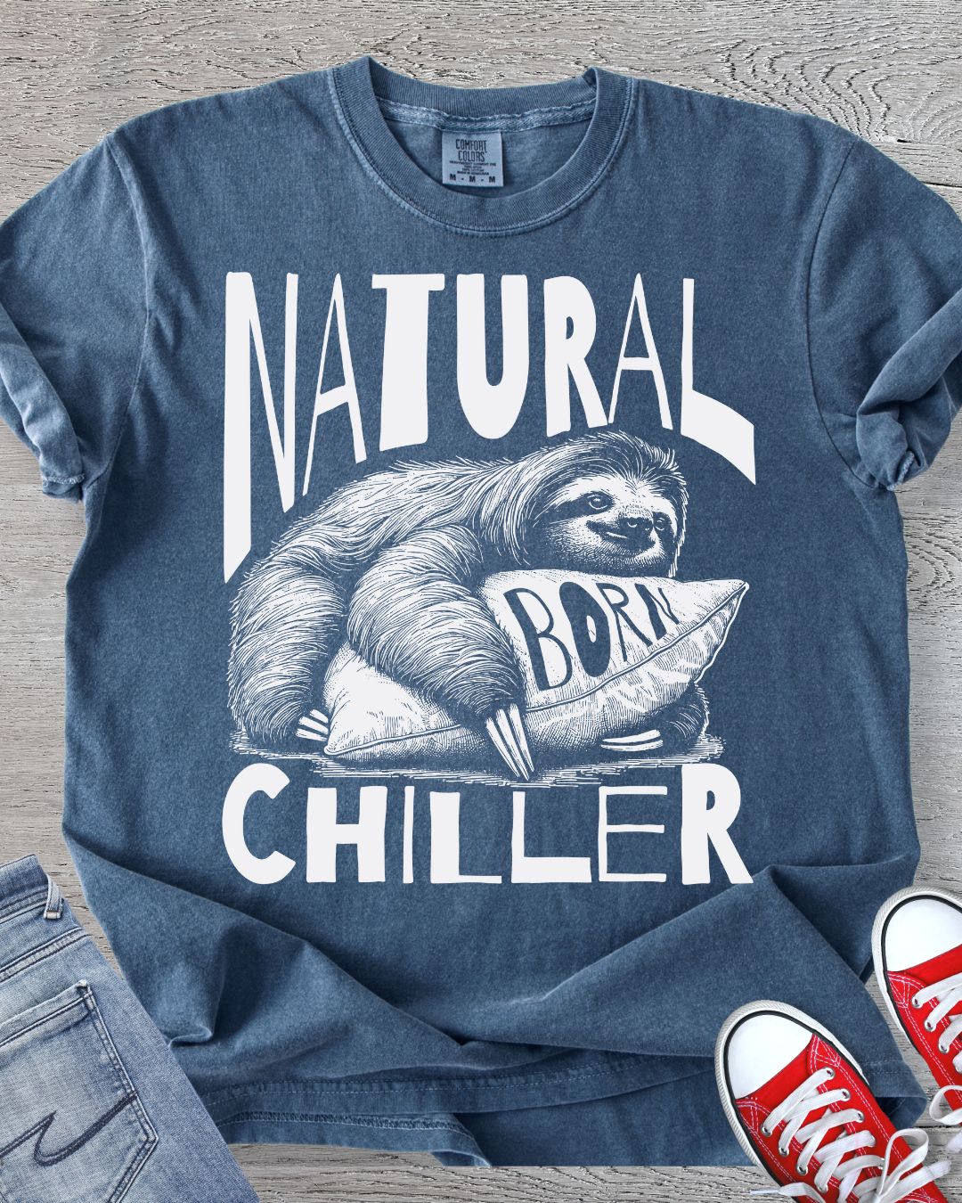 Sloth - Natural Born Chiller Tee