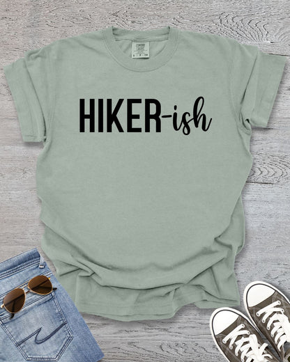 HIKER-ish Minimalist Premium Tee - Black Text