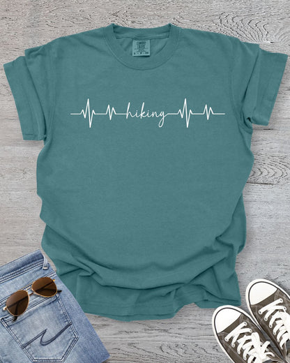 Hiking Heartbeat Premium Tee