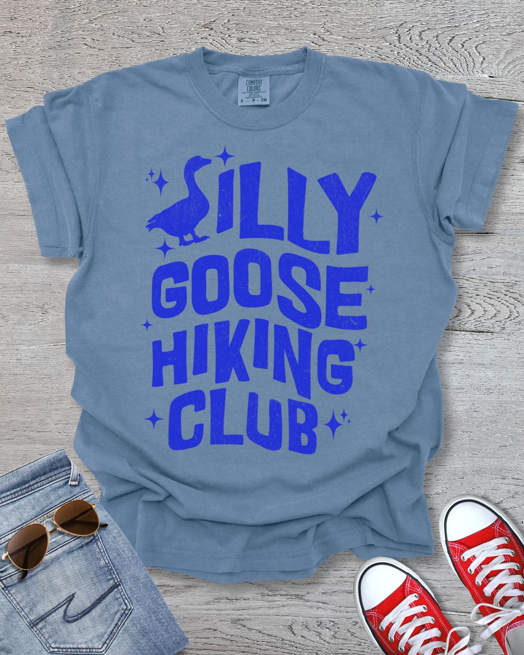 Silly Goose Hiking Club Premium Tee