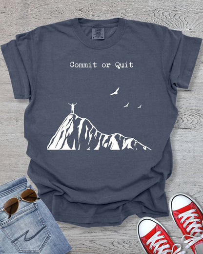 Commit or Quit Premium Tee